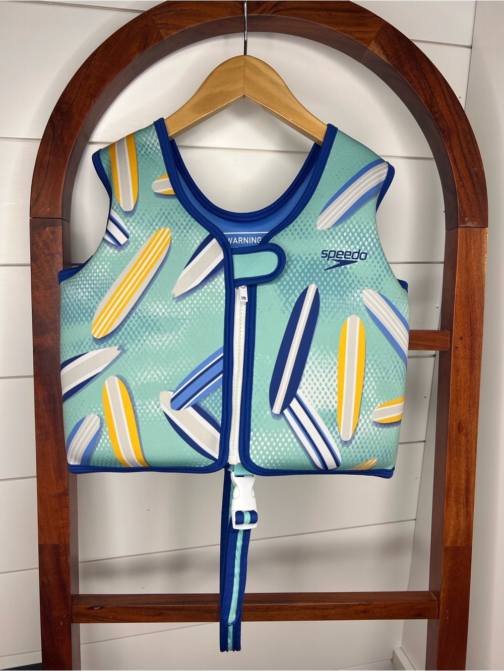 Speedo Kids'  Surfboard Print Swim Vest 4-6yrs (45-60lbs)- New without Tags